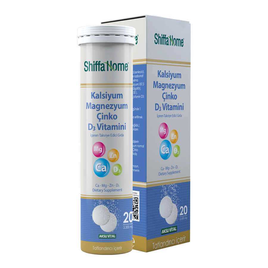 Kalsiyum & Magnezyum & Çinko& D3 Vitamini