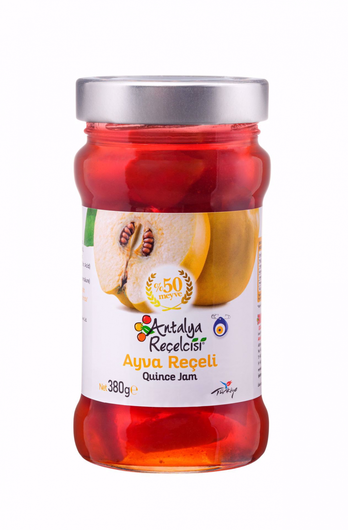 Ansu Ayva Reçeli 380 gr (%50 Meyve)